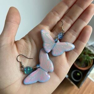 Handmade Butterfly Earrings